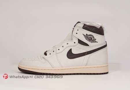 A Ma Maniere x Air Jordan 1 High OG DO7097-100 SIZE: 40.5-47.5