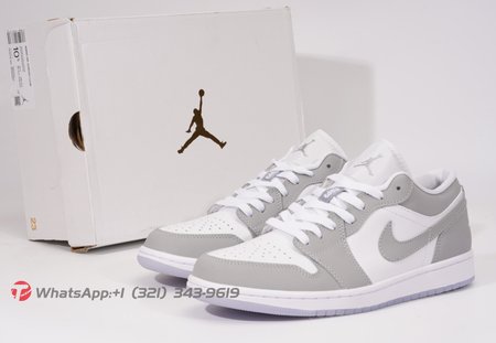 Air Jordan 1 Low "Wolf Grey" SIZE: 36-45