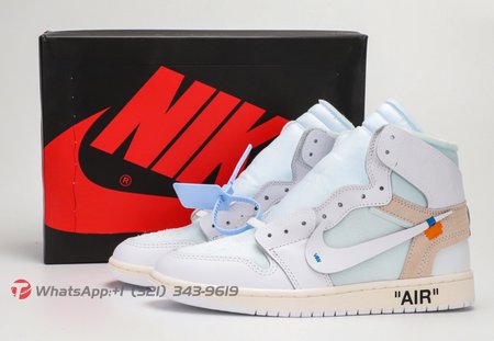 Off-White x Air Jordan 1 Retro High White 36-47.5