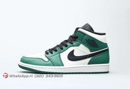 Air Jordan 1 Mid Pine Green 36-46