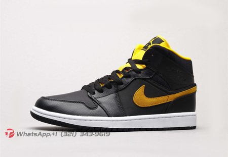 Air Jordan 1 Mid Black University Gold 40-46