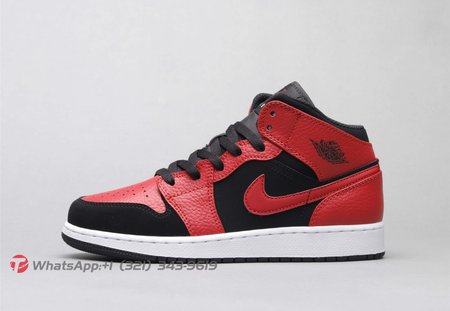 Air Jordan 1 Mid Reverse Bred 36-46