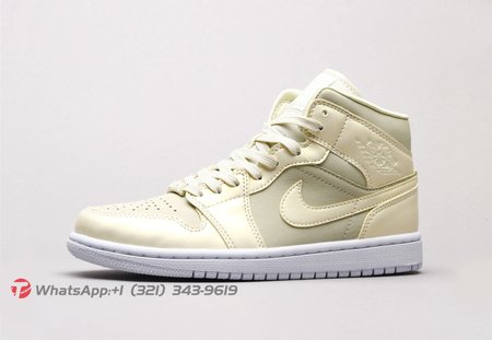 Air Jordan 1 MidGoose Feather Yellow 36-46