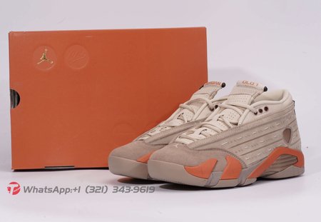 Air Jordan 14 Retro Low Clot Terra Blush 40-47.5