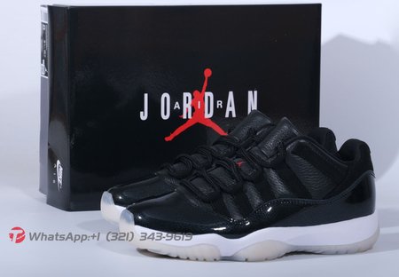 Air Jordan 11 Low "72-10" Size 40-47.5