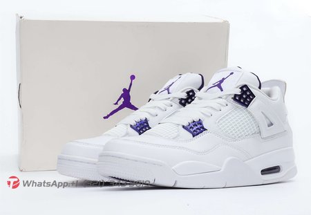 Air Jordan 4 Retro Purple Metallic 36-46