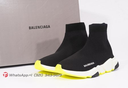 Balenciaga Speed Trainer Black Yellow size 36-45