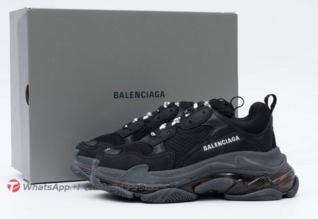 Balenciaga Triple S Black Clear Sole (W) 35-45