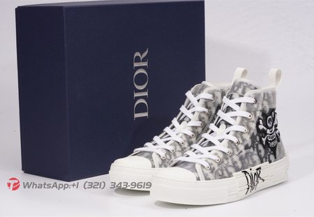 Dior And Shawn B23 High Top Bee Embroidery size 35-46( runs half size bigger )