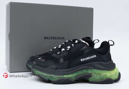 Balenciaga Triple S Black Yellow Fluo 35-45