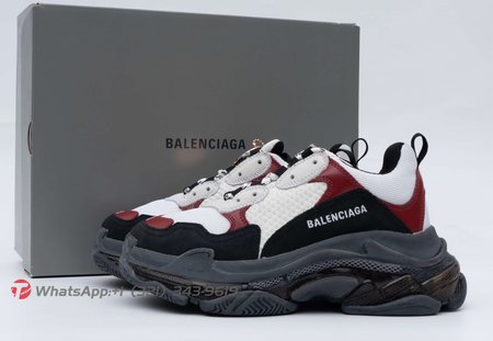 Balenciaga Triple S Black Red 35-45