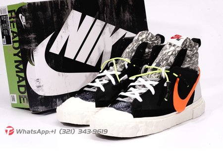 Nike Blazer Mid x Readymade Black Orange SP36-46