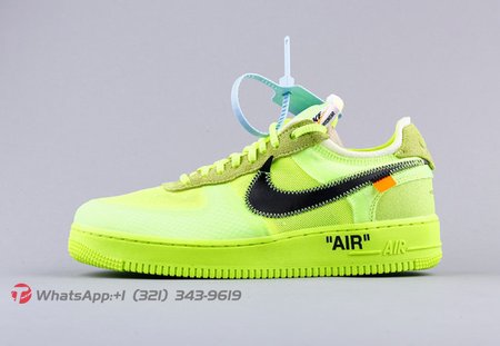 Nike x off-white Air Force 1 Part 2 volt the ten 40-46