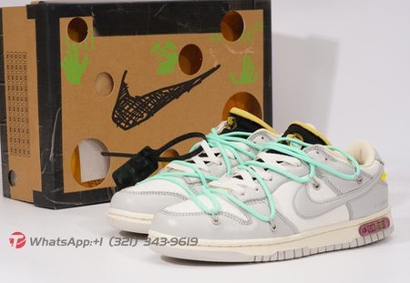 OFF WHITE X NK Dunk Low "The 50" (NO.04) SIZE: 36-47.5