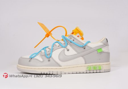 Off white x NK Dunk Low "THE 50" (NO.02) SIZE: 4-13