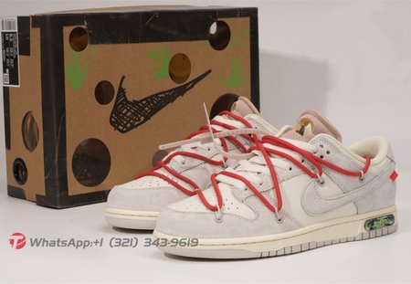 OFF WHITE X NK Dunk Low "The 50" (NO.33) size 36-47.5 available