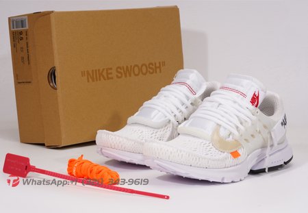 off-white x Air presto 2.0 white SP: 40-47.5