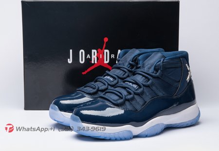 Jordan 11 Retro Dark Blue 378037-441 Size 40-47.5