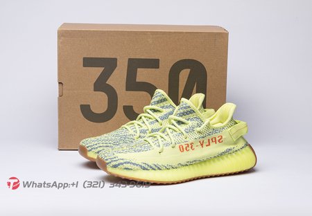 adidas Yeezy Boost 350 V2 Semi Frozen Yellow B37572 Size 36-48