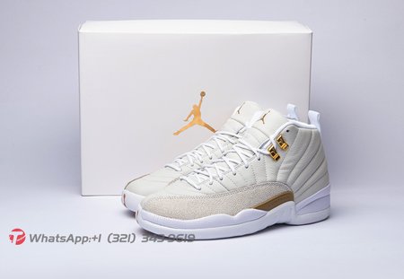 Jordan 12 Retro OVO White 873864-102 Size 40-47.5