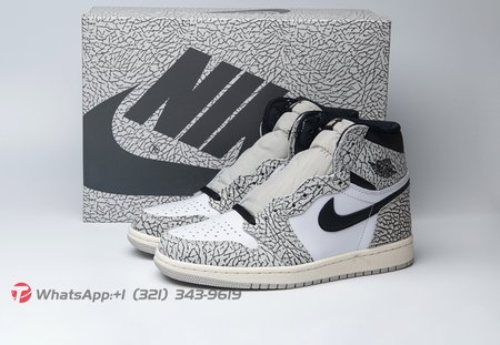 Jordan 1 Retro High OG White Cement DZ5485-052 Size 40-47.5