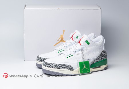 Jordan 3 Retro Lucky Green CK9246-136 Size 36-47.5