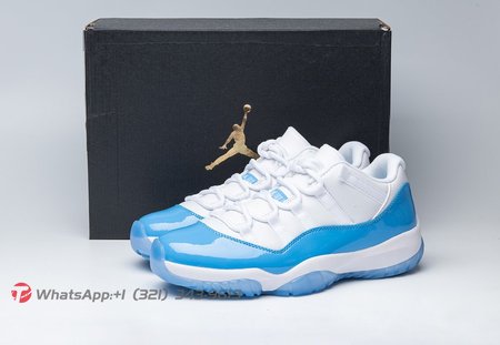 Jordan 11 Retro Low University Blue (2017) 528895-106 Size 40-47.5