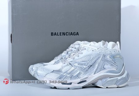 Balenciaga Runner White silver 35-46