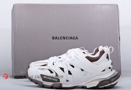 BALENCIAGA TRACK WHITE BROWN SIZE 35-46