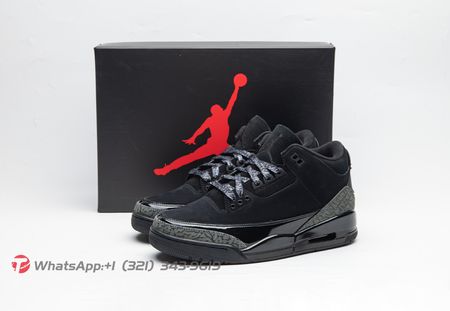 Air Jordan 3 Black Cat CK9246-168 Size 40-47.5